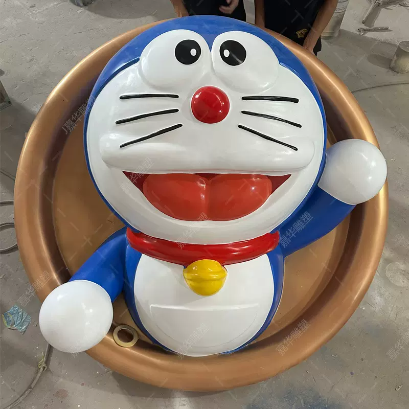 户外公园门口摆件景观雕塑大型摆件创意玻璃钢雕塑定制门头装饰