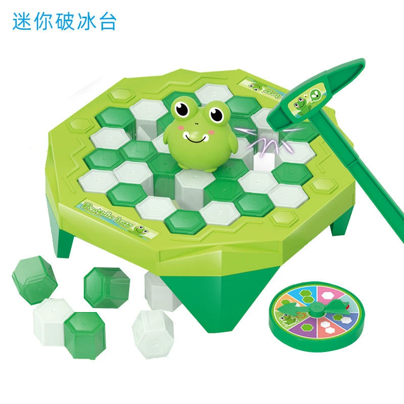Tabletop Interactive Game, Early Education Toy, Mini Wall Push Blocks, Penguin/Frog/Chicken