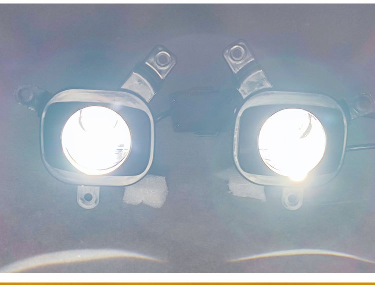 Suitable for 22-25 Jietu Traveler Modified Lens Fog Lights Shanhai T2 Special Led High-Brightness Golden Eye Lights