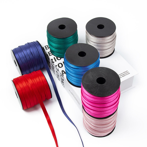 Colorful light shoulder strap 0.6-1.5cm elastic polyester woven belt inner bra strap strap light band accessories