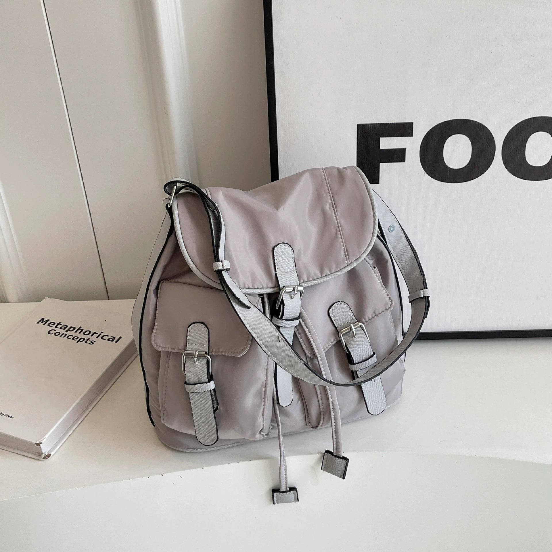 Universal capacious bag strap