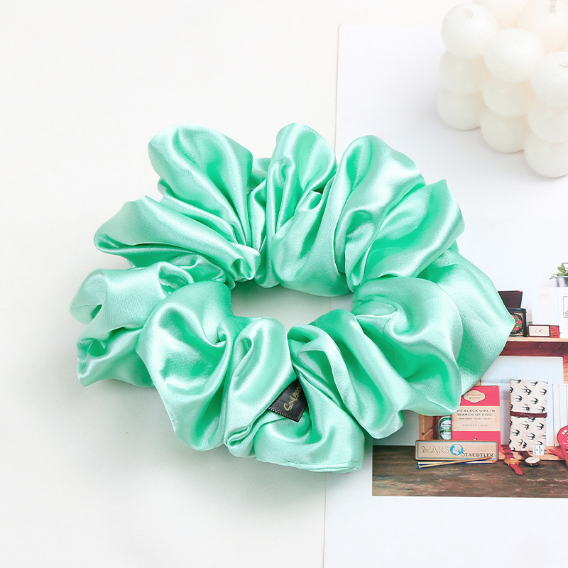 Simple Style Solid Color Cloth Hair Tie display picture 20