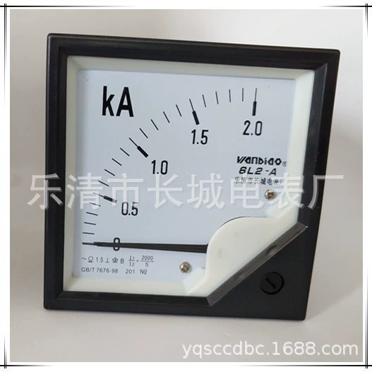 Great Wall Meter Factory 6L2 2000/5A AC Указатель Амперметр Прямые продажи с фабрики 80*80