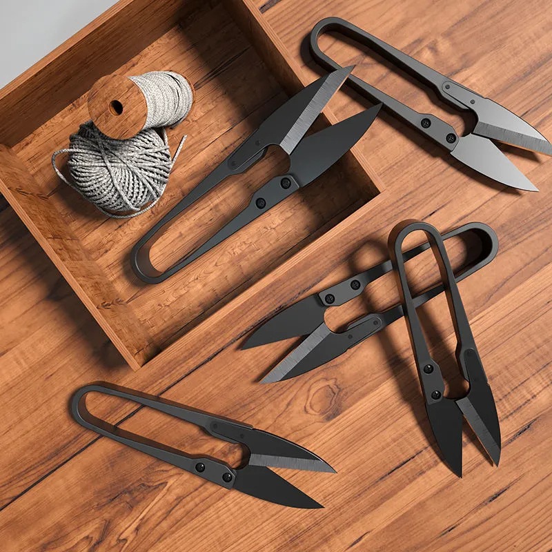 Gерманские ручные швейные ножницы, домашние ножницы для вырезания бумаги, ножницы из нержавеющей стали, большие ножницы для раскроя ткани, ножницы для вышивки крестиком, ножницы для ниток