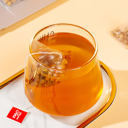 Three-Heat ginger jujube tea, a beverage for the Three-Heat Days, Dried tangerine peel, ginger slices, jujube tea, triangle packet, substitute tea ingredients