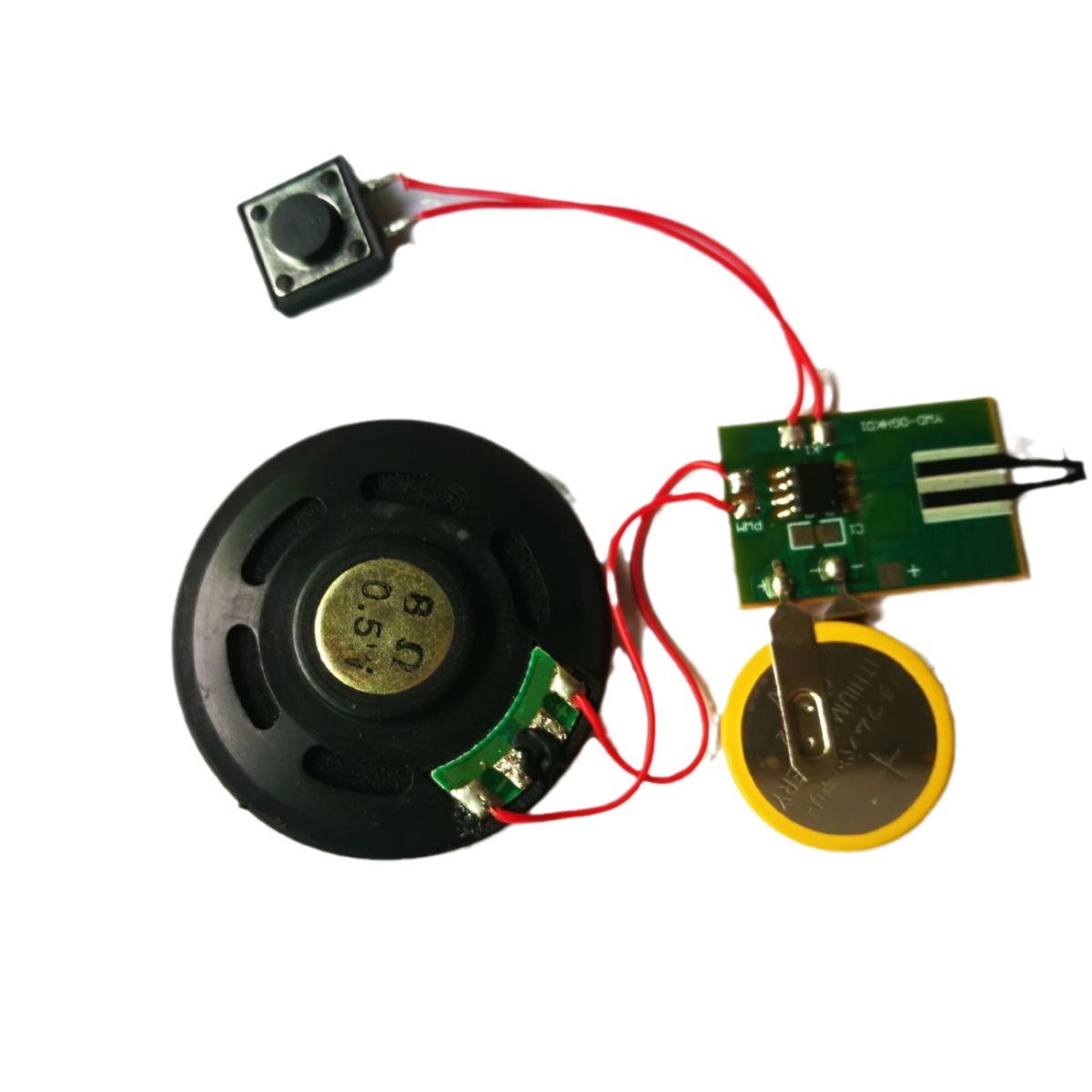 厂家直销音乐灯串机芯 语音灯串 发声器 LED声音模块 声音控制板