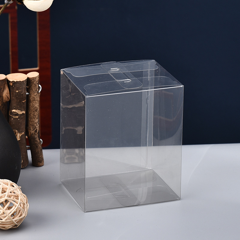 透明PVC包装盒PET磨砂塑料折叠盒子化妆品饰品pp吸塑收纳盒