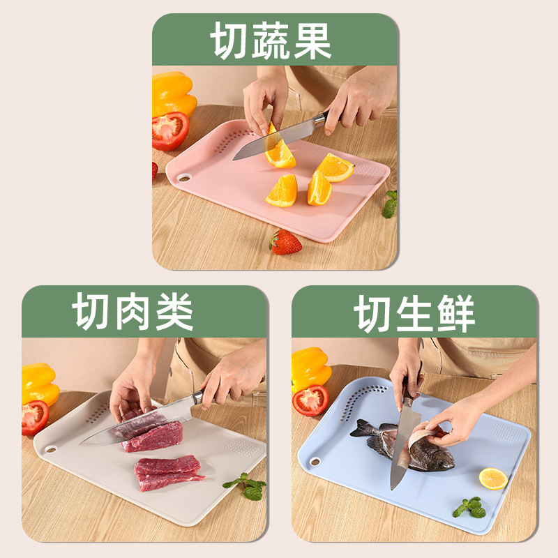 Transfronterizo spot de plástico conjunto de tablero de recortar con filtro de agua multifuncional cocina hogar pp tablero de recetas Amazon