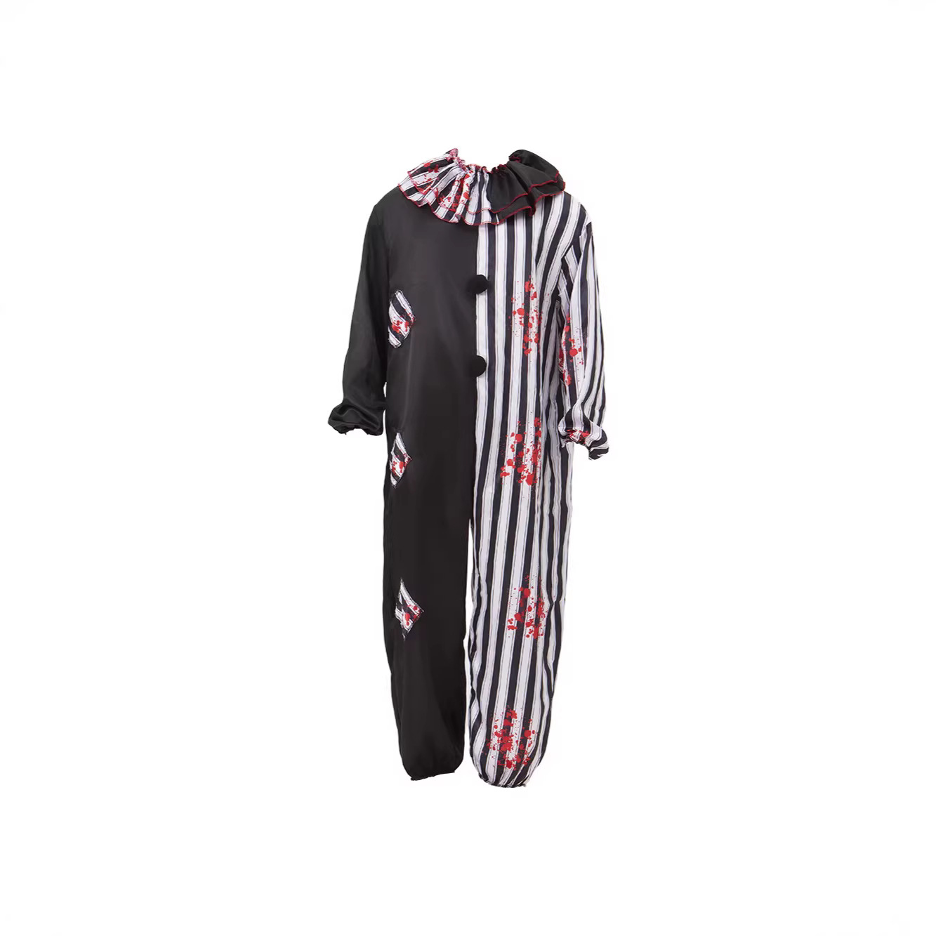 AliExpress Amazon cross-border e-commerce evil horror clown cosplay Halloween performance costume clown bodysuit