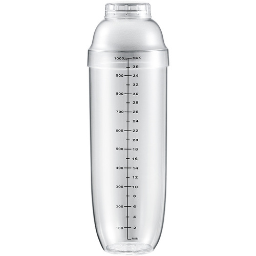 New PC shake cup thickened milk tea shop production tool hand-cranked cocktail shaker hand-made lemon tea cup