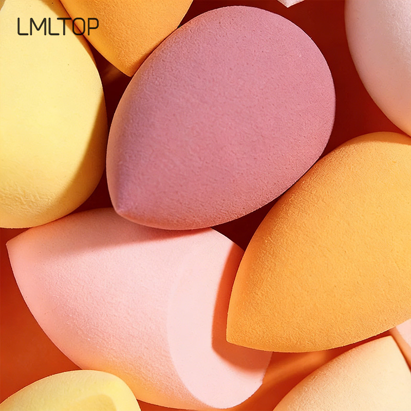 Ramila huevo cáscara belleza huevo 8-piezas conjunto húmedo y seco agua gota corte polvo puff maquillaje huevo venta al por mayor