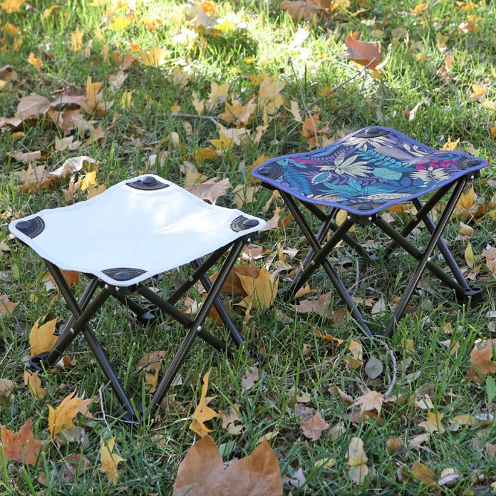 Silla plegable al aire libre silla de pesca portátil silla de camping taburetes silla de barbacoa ultra ligera silla de picnic Maza