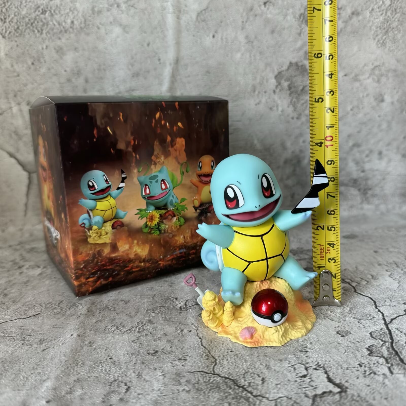 Pokemon Pet Elf Primero Imperial Tres Jia Jennie Tortuga Pequeña Dragón de Fuego Maravillas Rana Ornamento Semillas