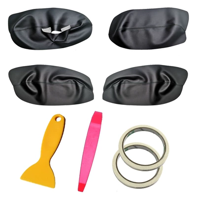 Sürətlər qutusu və əl tormozu başlıqları Door Panel Leather Passat B5