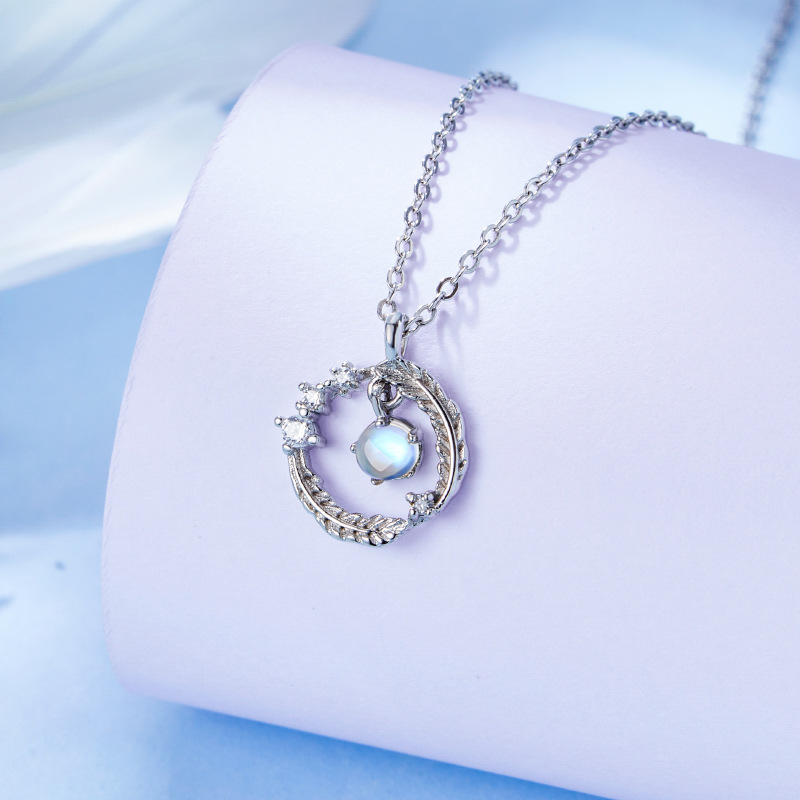 S925 plata esterlina collar de joyería las mujeres luz lujo simple diseño nicho sentido 2023 nueva pluma colgante cadena clavícula