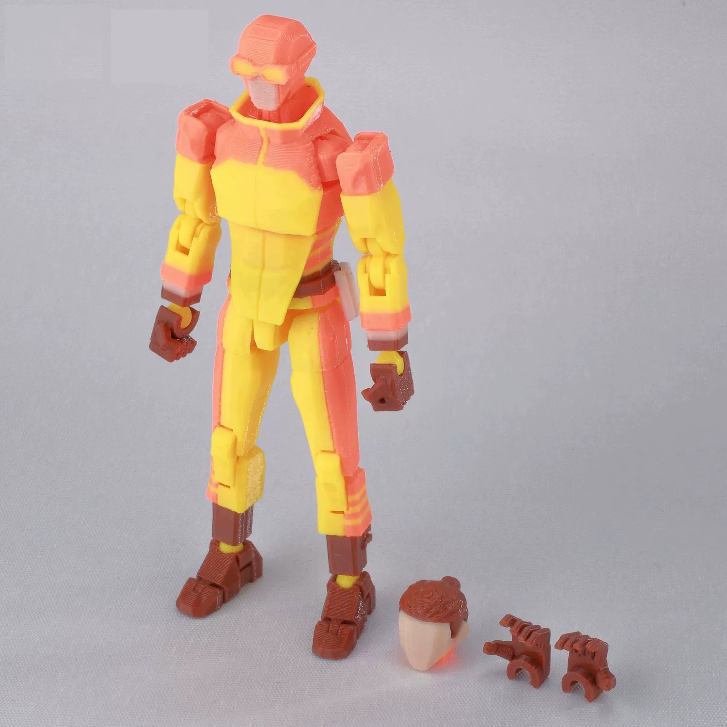 Кукла, подвижная настольная игра, конструктор, минифигура, игрушка, 3D