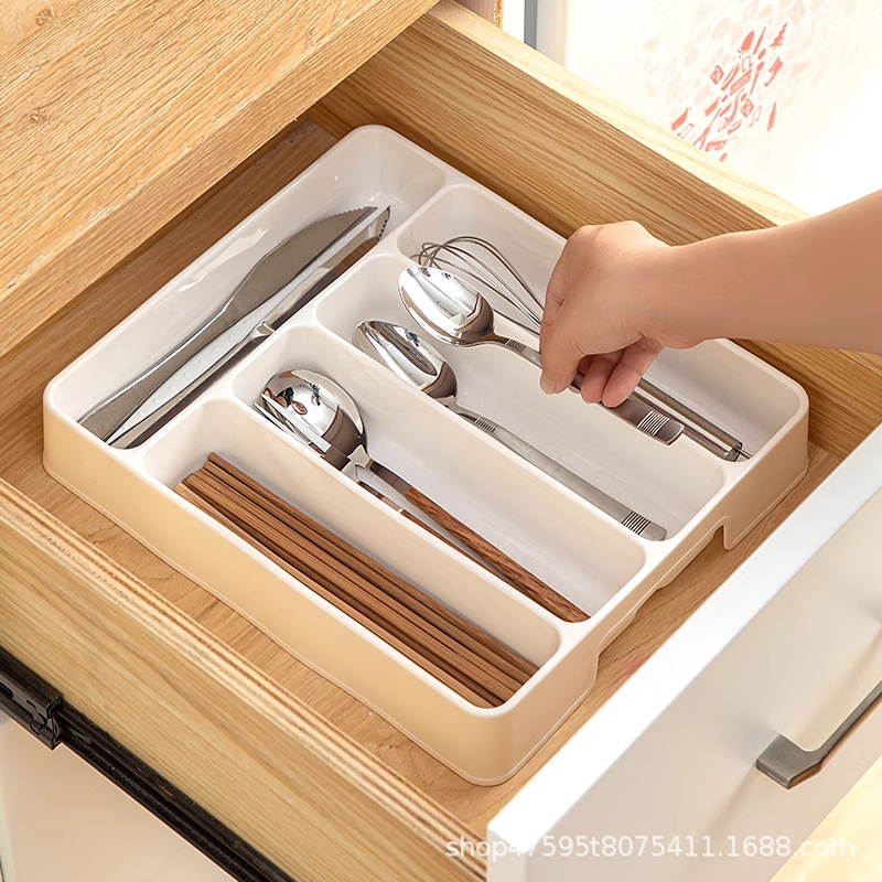 주방 서랍 칸막이 식기 보관함 가정용 캐비닛 내장 칼, 포크, 젓가락 보관함 주방 용품 보관함