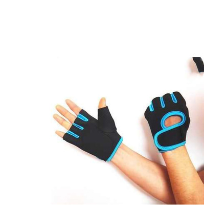 Manufactor machining wholesale motion glove men and women Bodybuilding outdoors Bicycle motion Hemidactyly cycling Climbing glove