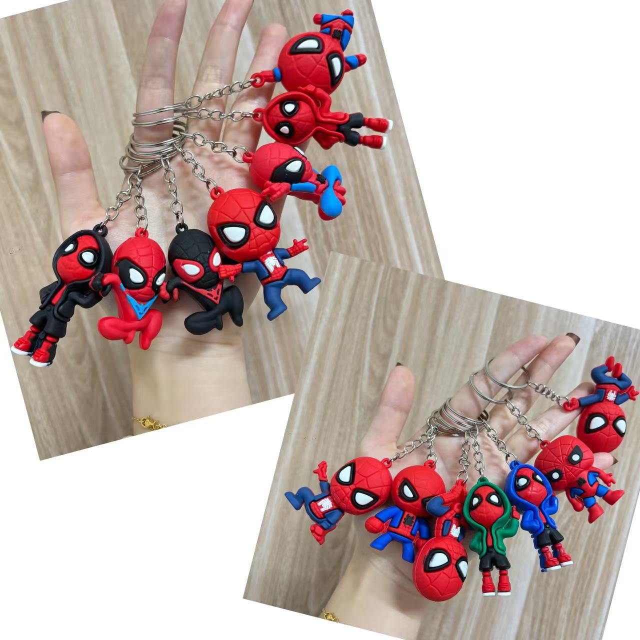 Four-link chain Spider-Man*randomly mixed hair