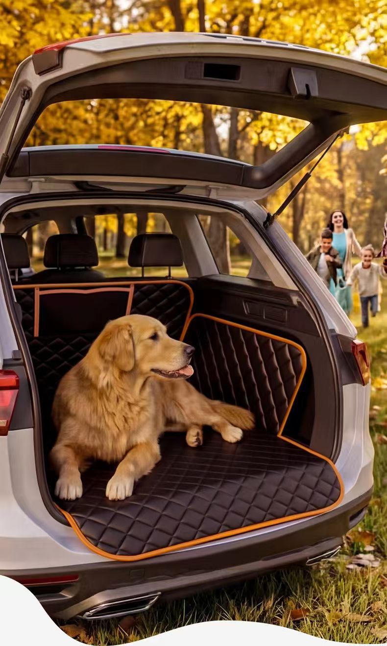 Car Pet Mat, Trunk Mat, New Waterproof and Dirt-Proof Multifunctional Pet Travel Protection Mat, Car Pet Mat