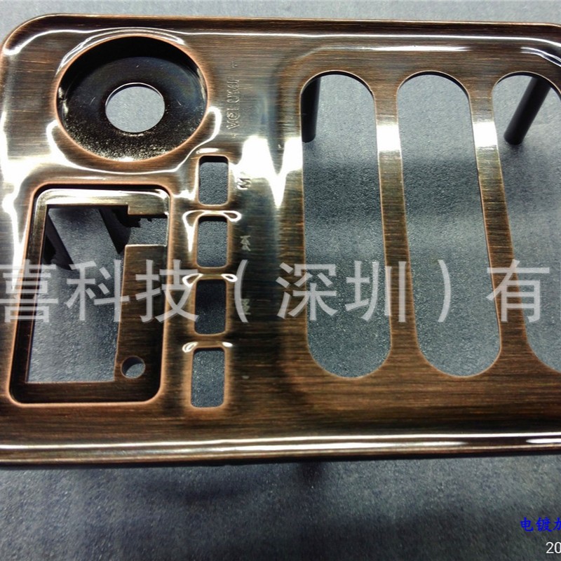 提供播放器青古铜红古铜拉丝电镀，深圳电镀加工