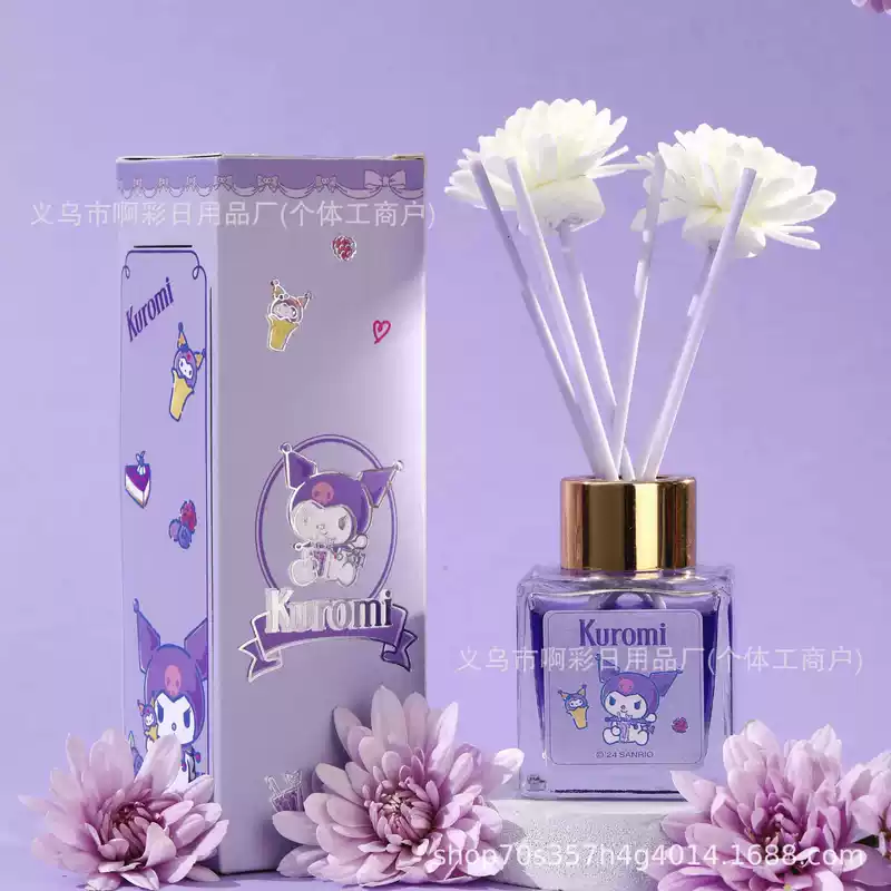เครื่องหอมระเหยไร้ไฟ ของแท้ลิขสิทธิ์ Sanrio น่ารักนุ่มนิ่ม สไตล์สาวน้อย ใช้ในห้องนั่งเล่น หอพัก สำนักงาน หรือรถยนต์
