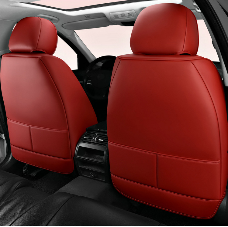 All-Inclusive Full Leather Four-Season Universal Car Seat Cushion Summer Leather Seat Cushion Cross-Border Amazon Wholesale Cool and Comfortable