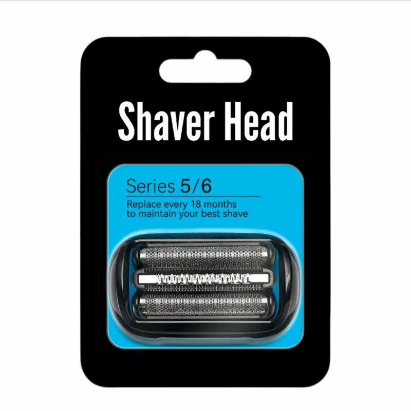 Compatible with Braun Shavers 21B/32B Multiple Models, Replacement Shaver Head, Blade, and Foil