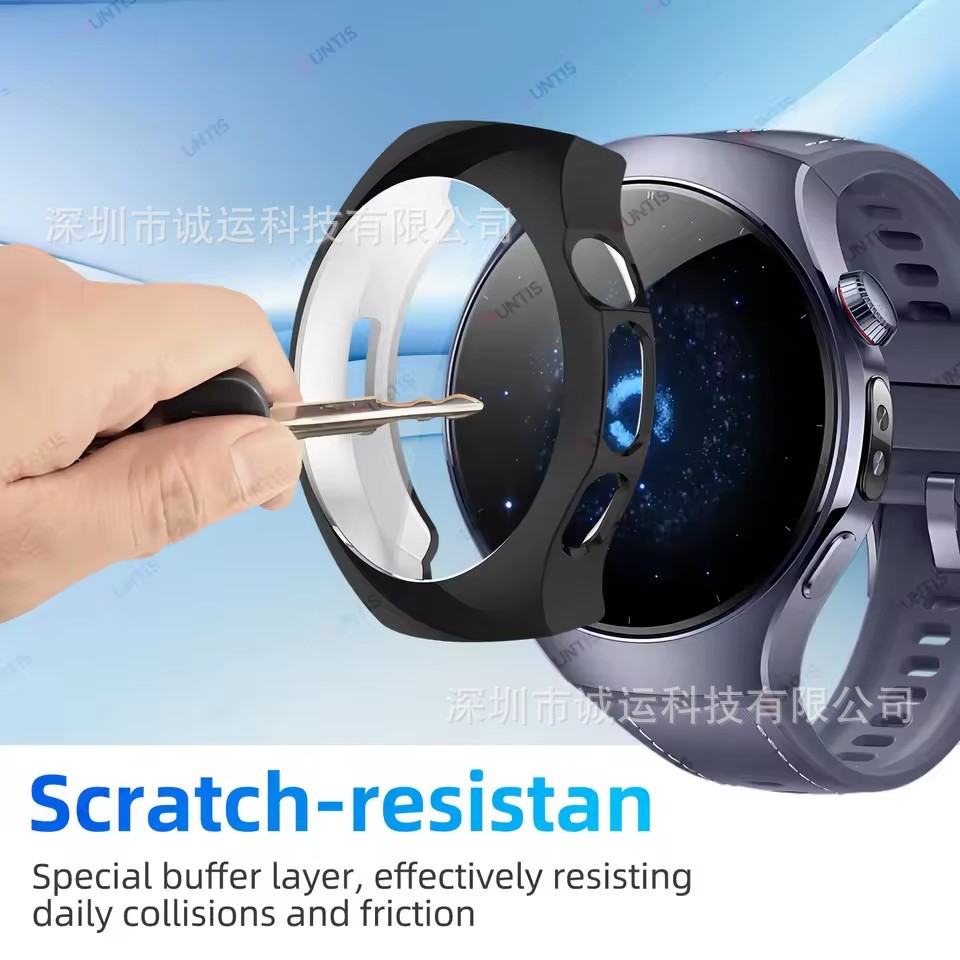 HUAWEI watch5 protective case 46mm soft shell electroplated TPU full cover HUAWEI watch5 case Specification drawing