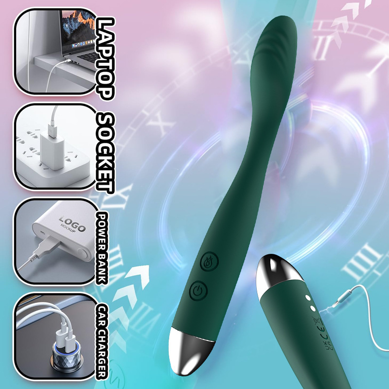Finger Vibrators Finger Vibrators Soft Point Damp Stick Warm Into Body Massage Stick_voghion.com