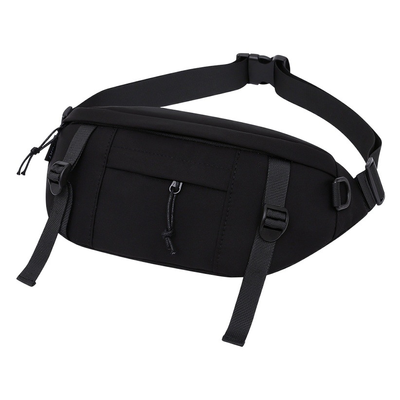 Outdoor Trendy Chest Bag Women's New Fashion Retro Crossbody Bag Large Capacity Casual Tooling Student Mobile Phone Waist Bag