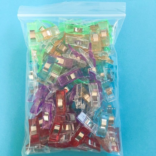 Colorful edge binding clamps, axe clamps, patchwork sewing clamps, fixed clamps, positioning clamps, plastic small clips, cross-border best-selling