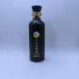 定制500ml黑色烤花白酒瓶
