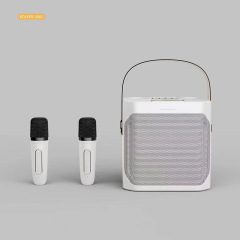Bluetooth speaker all-in-one karaoke dual microphone wireless microphone S882 subwoofer card audio home KTV