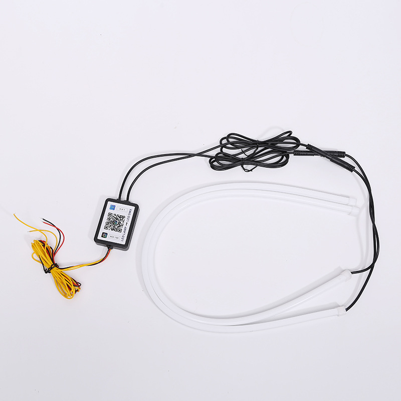 Coche mágico color LED resaltar luz guía caballo corriendo luz