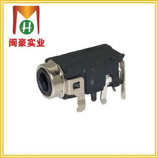 PJ-372 audio socket headset plug-in audio plug-in multi-pin audio input interface dual channel