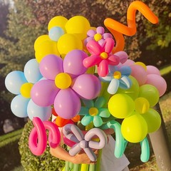 デイジー誕生日バルーンブーケDIY素材パック 花束 ピクニックデコレーション シーンレイアウト 誕生日パーティー