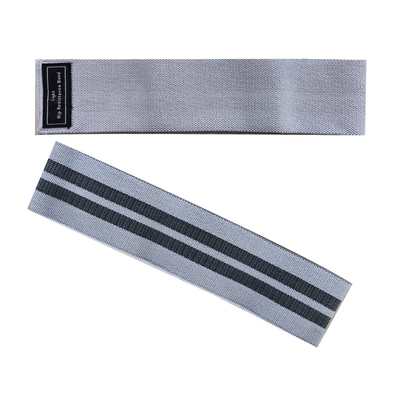 Cinturón de tracción de yoga transfronterizo, anillo de cadera de algodón de poliéster, cinturón de resistencia de elevación de cadera en cuclillas, conjunto de anillo elástico de fitness tejido en stock