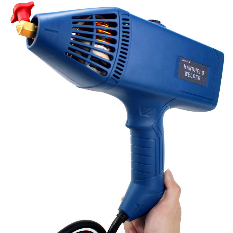 Hogar 220V Enchufe europeo 110V enchufe de EE. UU. máquina de soldadura eléctrica de mano ligero portátil ajustable DC equipo de soldadura eléctrica