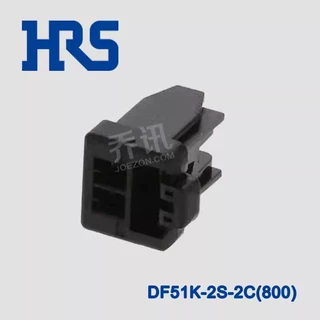 HRS连接器 HRS现货经销商 DF51K-2S-2C(800) 现货清仓 2孔塑壳
