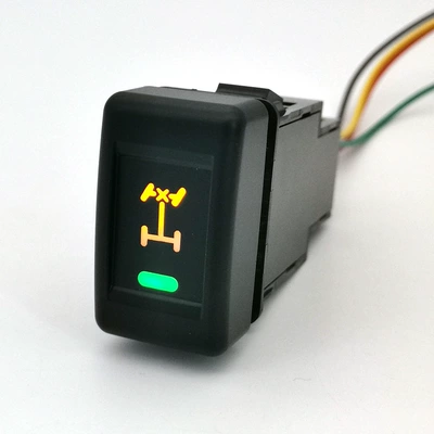 Suitable for Isuzu Kv100 700P Car Front Fog Light Switch Power Switch Modified Switch with Tail Wire (Other Automotive Interior Supplies) - front-differential-switch-tail-line