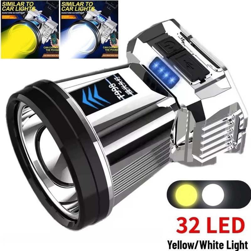 Светодиодная индукционная световая лампа на открытом воздухе Ночная рыбалка кемпинговая лампа может заряжаться от Type-C