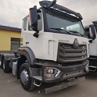 Howo Used Tractor Head 371 Horsepower Cargo Transport Truck Head Trailer Head Export Type