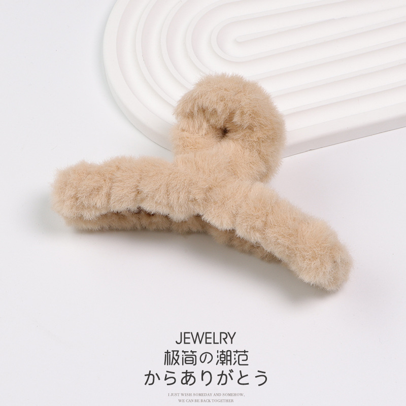 Corea del Sur elegante clip de pelo de las mujeres clip de helado tocado de alto grado horquilla de tiburón clip de pelo grande al por mayor