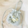 Su Embroidery+Blue Green Peony