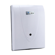 北奥双包擦手纸盒洗手间塑料挂墙式方形半透明面胶钉纸巾盒擦手纸