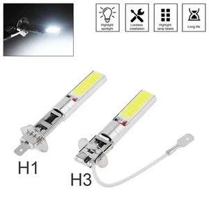 COB H1 H3 10W 12V LED duman lampası, yüksək parlaqlıqlı avtomobil lampası