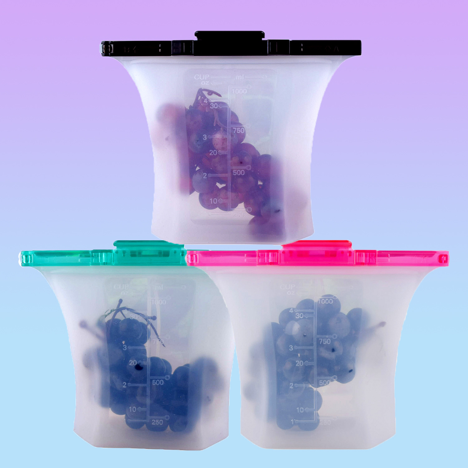 vacuum silicone storage bag