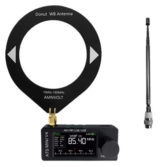 SI4732便携式收音机 0.5-108 MHz LSB USB AM FM迷你口袋型收音机