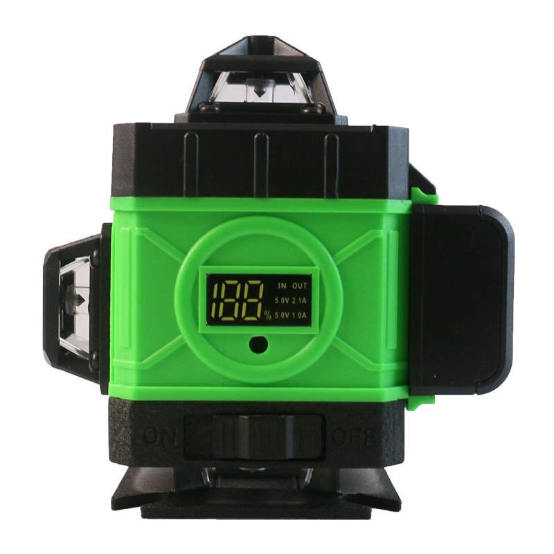 12线红外线水平仪高精度强光细线室外专用强光绿光激光平水仪